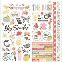 Load image into Gallery viewer, Simple Stories | Pink Lemonade - Cardstock Stickers - Icons
