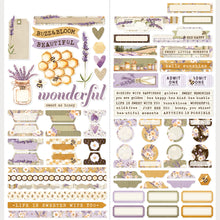 Load image into Gallery viewer, Simple Stories | SV Lavender Fields - Cardstock Stickers - Basics