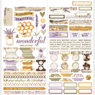 Simple Stories | SV Lavender Fields - Cardstock Stickers - Basics