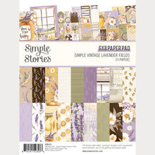Load image into Gallery viewer, Simple Stories | SV Lavender Fields - 6x8 Paper Pad
