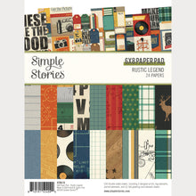Load image into Gallery viewer, Simple Stories | Rustic Legend - 6x8 Paper Pad