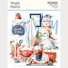 Load image into Gallery viewer, Simple Stories | Simple Vintage Sand &amp; Sea - Bits &amp; Pieces