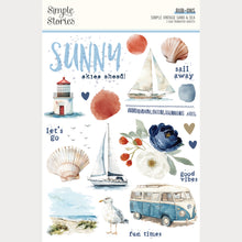 Load image into Gallery viewer, Simple Stories | Simple Vintage Sand &amp; Sea - Rub-ons