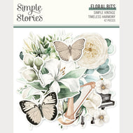 Simple Stories | Simple Vintage Timeless Harmony - Floral Bits & Pieces