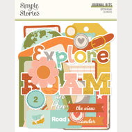 Simple Stories | Open Road - Journaling Bits & Pieces
