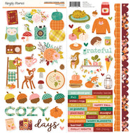 Simple Stories | Pumpkins & Plaid - Icon Stickers