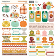 Simple Stories | Pumpkins & Plaid - Cardstock Sticker Basics