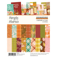 Simple Stories | Pumpkins & Plaid - 6x8 Paper Pad