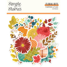 Load image into Gallery viewer, Simple Stories | Pumpkins &amp; Plaid - Floral Bits