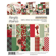 Load image into Gallery viewer, Simple Stories | SV Old Fashioned Christmas - 6x8 Paper Pad