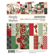 Simple Stories | SV Old Fashioned Christmas - 6x8 Paper Pad