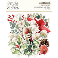 Simple Stories | SV Old Fashioned Christmas - Floral Bits