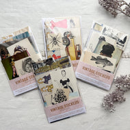 Authentic Vintage Stickers - Handmade