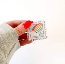 Load image into Gallery viewer, Rainbow Stamp Clip