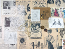 Load image into Gallery viewer, Fashion Ephemera Pack for Junk Journaling