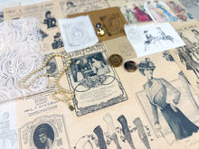 Load image into Gallery viewer, Fashion Ephemera Pack for Junk Journaling