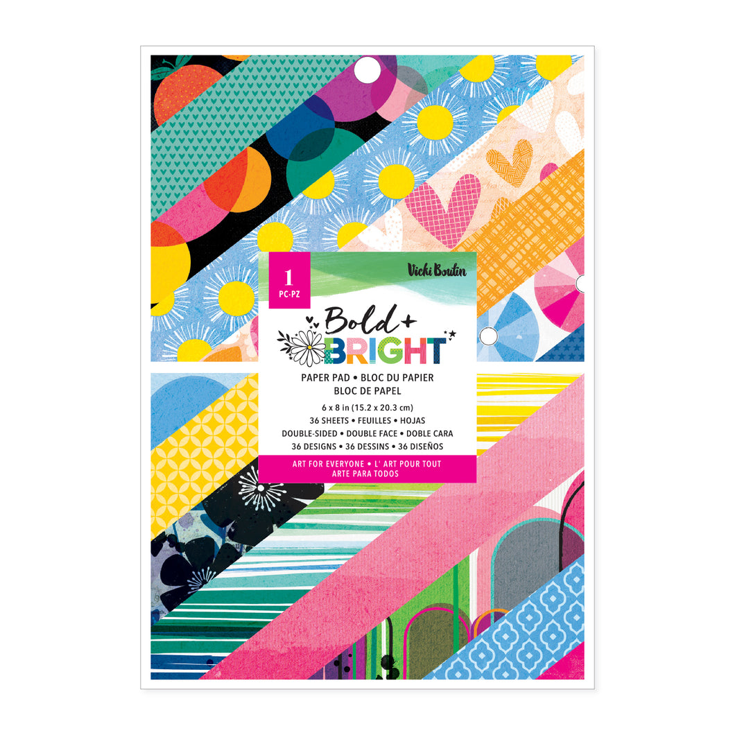 Vicki Boutin | Bold + Bright - 6x8 Paper Pad