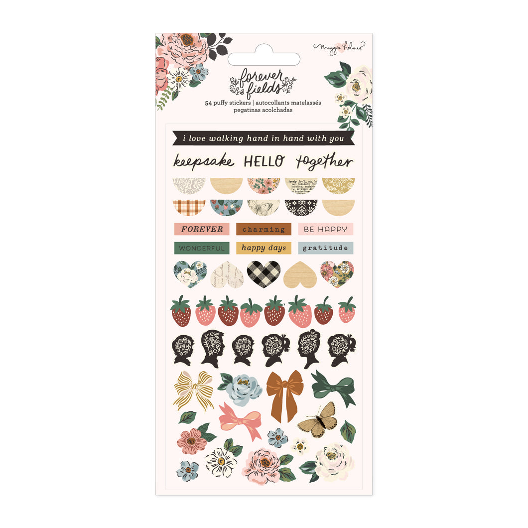 Maggie Holmes | Forever Fields - Puffy Stickers