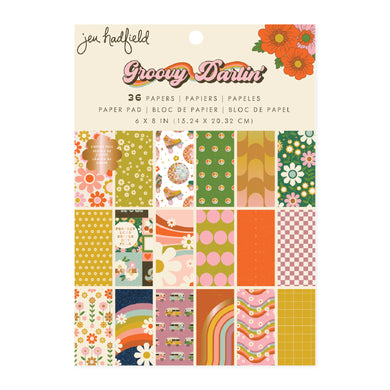 Jen Hadfield | Groovy Darlin - 6x8 Paper Pad