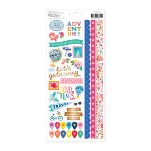 Paige Evans | Adventurous - 6x12 Cardstock Stickers