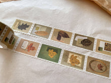 Load image into Gallery viewer, Autumn Leaves Perforated Stamp Washi Tape