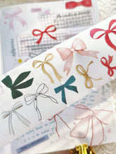 Load image into Gallery viewer, Rongrong | Bowtiful Days Pre-cut Japanese Washi Tape - 3.O