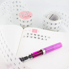 Load image into Gallery viewer, Letter Beads PET Tape