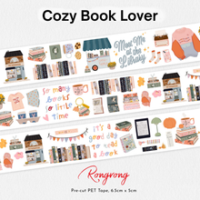 Load image into Gallery viewer, Rongrong | Cozy Book Lover Pre-cut PET Tape - 3.0