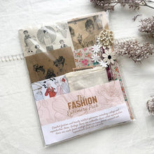 Load image into Gallery viewer, Fashion Ephemera Pack for Junk Journaling