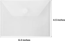 Load image into Gallery viewer, 4x6 Flat Storage Envelopes With Velcro Closure - Set of 8