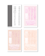 Load image into Gallery viewer, Rongrong | Time To Date Sticker Book - EVERYDAY