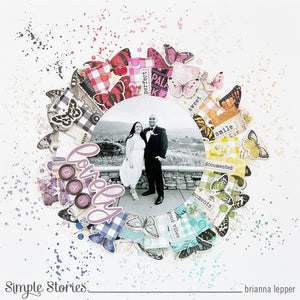 Simple Stories | SV Essentials Color Palette Collection | Letters & Labels Sticker Book