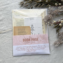 Load image into Gallery viewer, Vintage Book Pages for Junk Journaling and Collage
