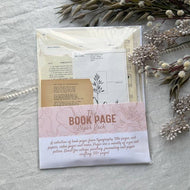 Vintage Book Pages for Junk Journaling and Collage