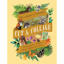 Load image into Gallery viewer, Cut &amp; Collage | Woodland Creatures Book