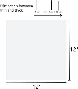 12x12 Clear Acetate Sheet