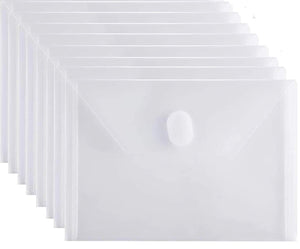 5x7 Flat Storage Envelopes With Velcro Closure - Set of 8