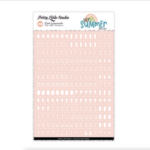 Load image into Gallery viewer, Hey Summer - Pink Lemonade - Mini ABC Stickers