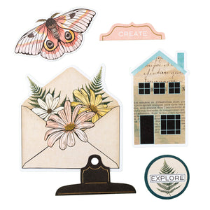 Vicki Boutin Mixed Media | NATURE Ephemera Cardstock Die Cuts