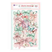 Load image into Gallery viewer, Prima | Cherry Sweet - Bow &amp; Butterflies Ephemera