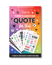 Load image into Gallery viewer, Rongrong | There's Another Quote For That Sticker Book