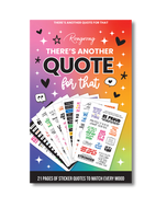 Rongrong | There's Another Quote For That Sticker Book - BACK IN STOCK