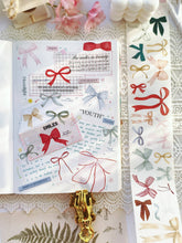 Load image into Gallery viewer, Rongrong | Bowtiful Days Pre-cut Japanese Washi Tape - 3.O