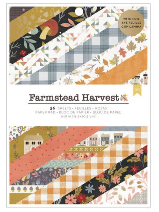 NOW IN STOCK - Farmstead Harvest 6x8 Paper Pad