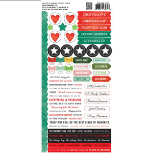 49 and Market | Vicki Boutin Mistletoe & Memories - Cardstock Stickers