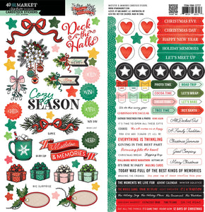 49 and Market | Vicki Boutin Mistletoe & Memories - Cardstock Stickers