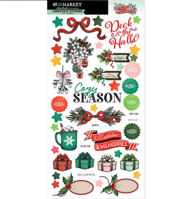 49 and Market | Vicki Boutin Mistletoe & Memories - Cardstock Stickers