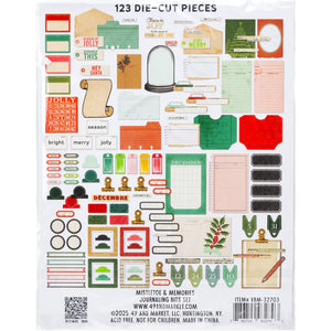 49 and Market | Vicki Boutin Mistletoe & Memories - Journaling Die-Cuts