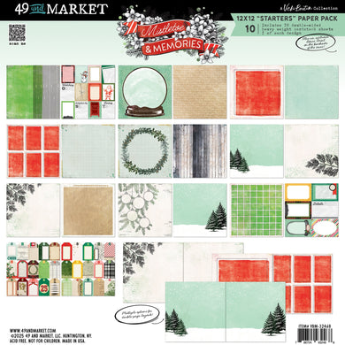 49 and Market | Vicki Boutin Mistletoe & Memories - 12x12 Starters Collection Pack