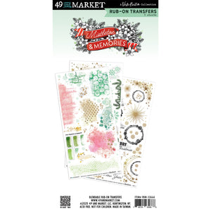 49 and Market | Vicki Boutin Mistletoe & Memories - Rub-on Transfers